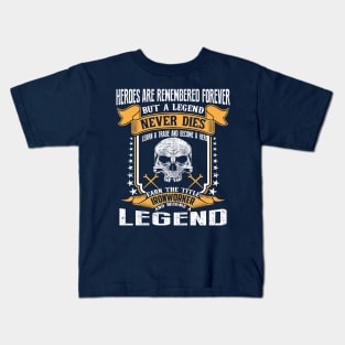 Ironworker Legend Kids T-Shirt